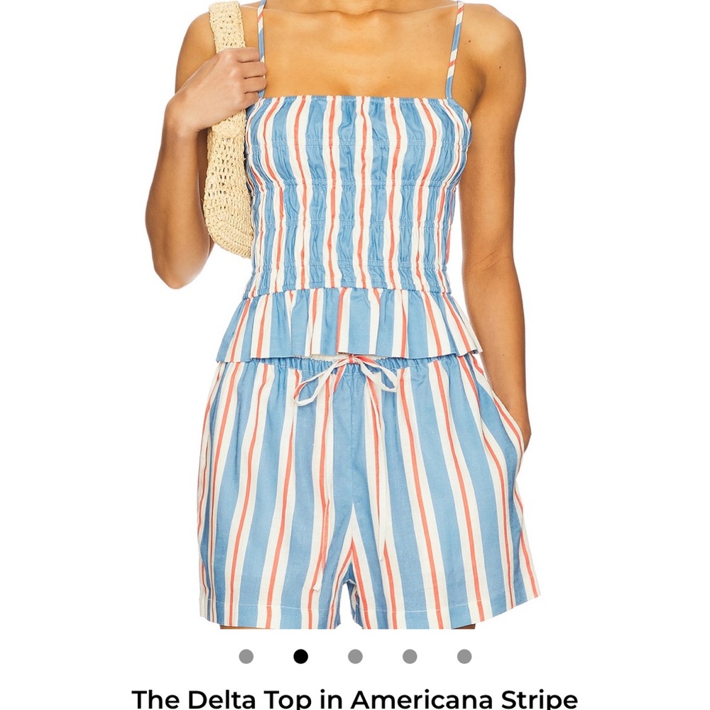 SOLID & STRIPED Blue and Red Striped SET!